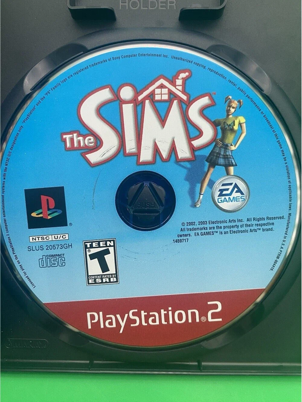 The Sims PlayStation 2 Video Game - Complete - 2003 EA